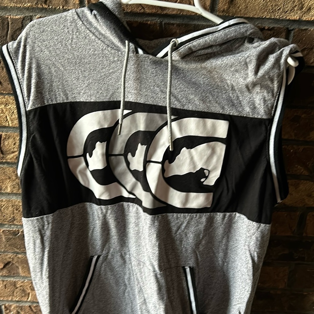 Echo tank hoodie heavy material